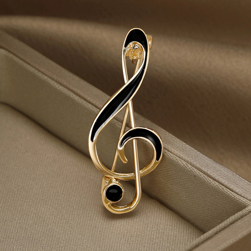 Music Note Stylish Brooches