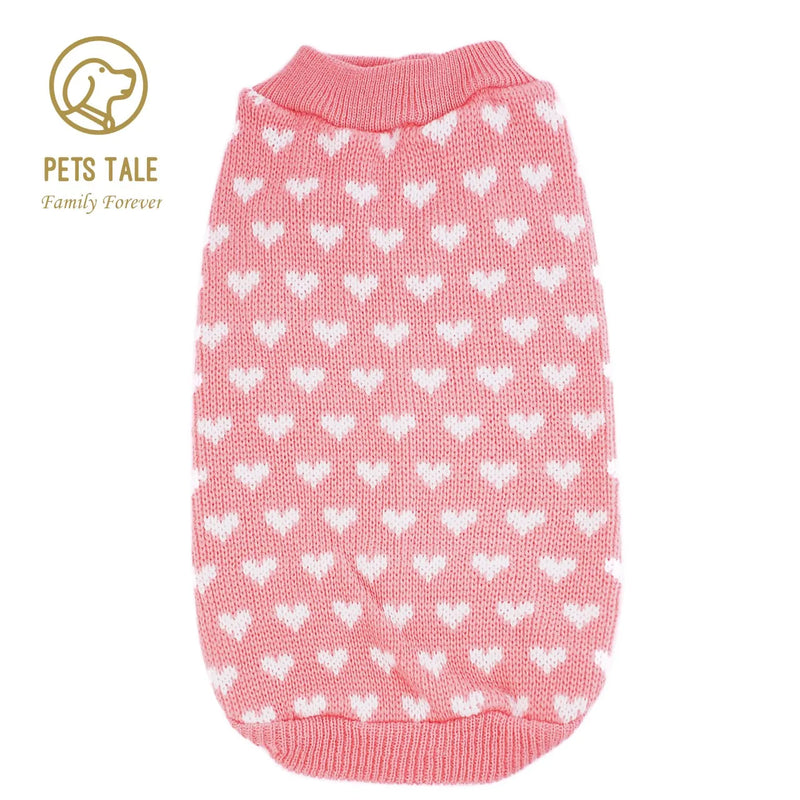 Love Heart Cozy Pet Sweater