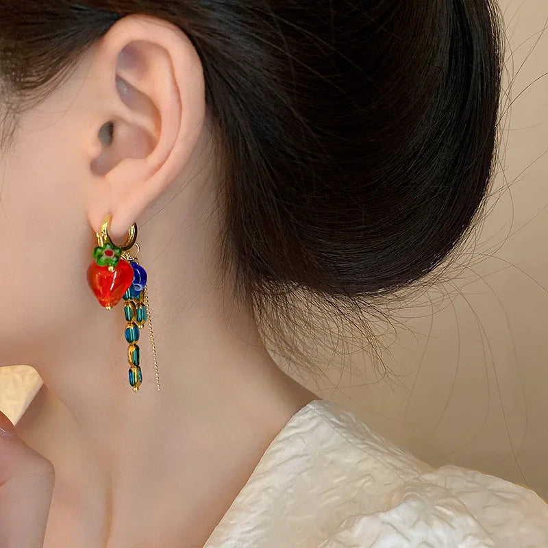 Bohemia Heart Fashion Earrings