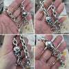 Sterling 925 Skull Men's Bracelet