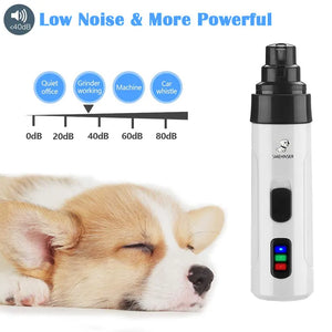 Dog Nail Grinder (USB/Painless)