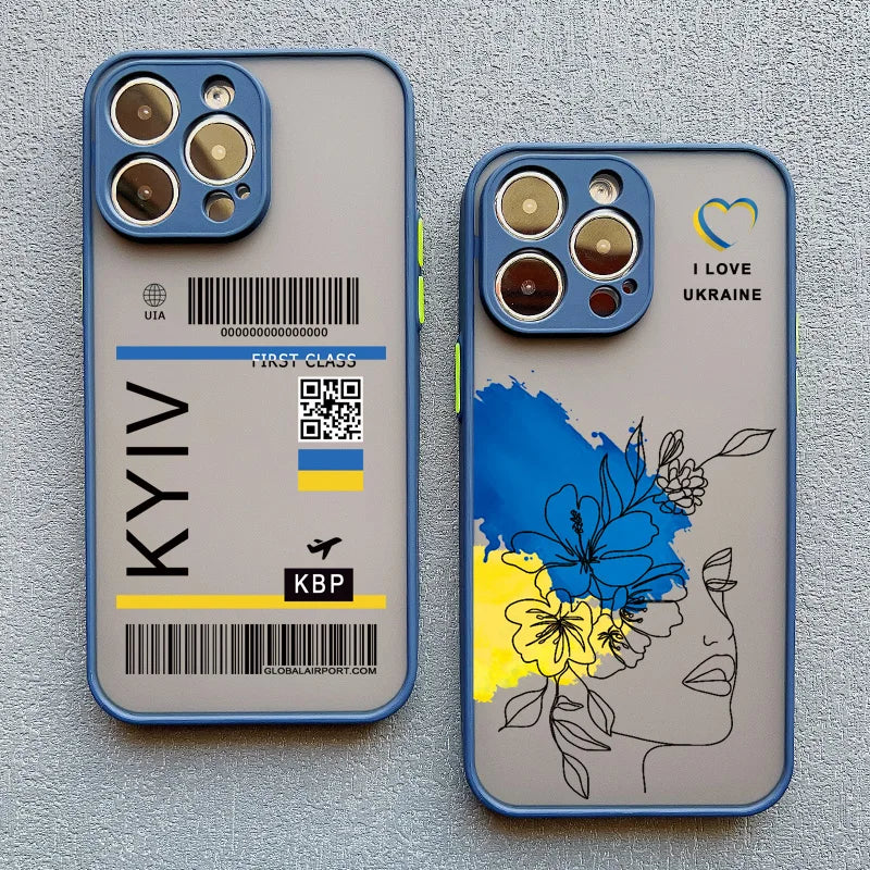 Ukraine Love iPhone Cases