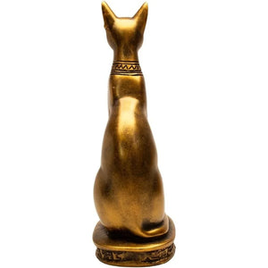 Cat Goddess Statue - Bronze