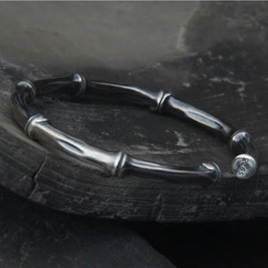 Bamboo Design - Sterling Bracelet