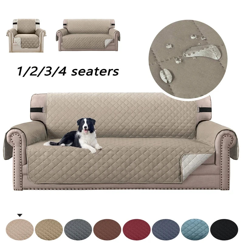 Sofa Cover (Pets/Kids) Anti-Slip/Waterproof/Adjustable