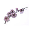 PLUM BLOSSOM 925 Silver Brooch