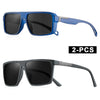 Mens Square Polarized Sunglasses