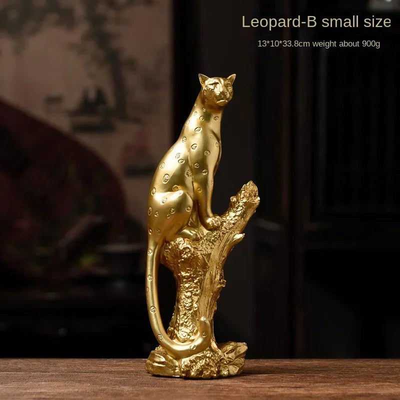 Leopard Statue Sculpture