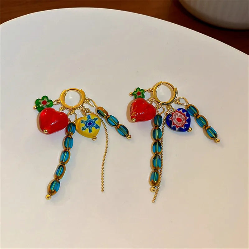 Bohemia Heart Fashion Earrings