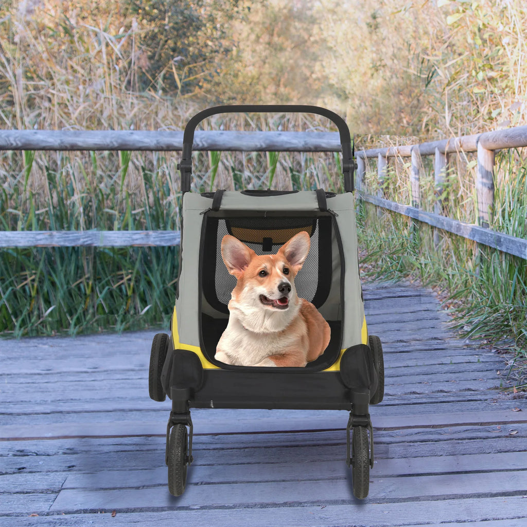 Pet Outdoor Travel Stroller