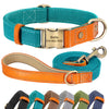 Custom ID Pet Collar + Leash Set