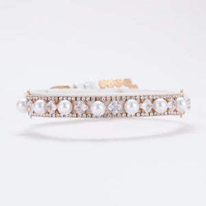 Dog/Cat Pearl Crystal Collars