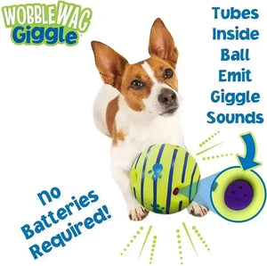 Pet Wobble Giggle Sound Ball