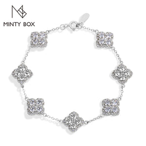 Diamond/Moissanite S925 Sterling Bracelet