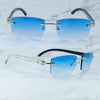 Buffalo Horn Designer Sunglasses