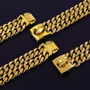 Pet Dog (Double) Chain Collar