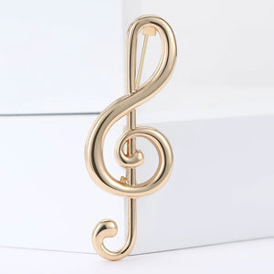 Music Note Stylish Brooches