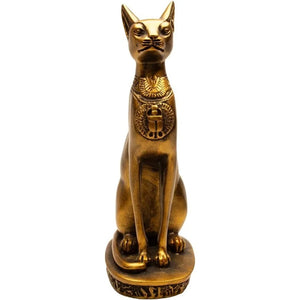 Cat Goddess Statue - Bronze