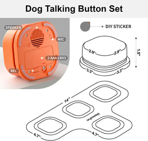 Recorded Voice Button Set for Pet