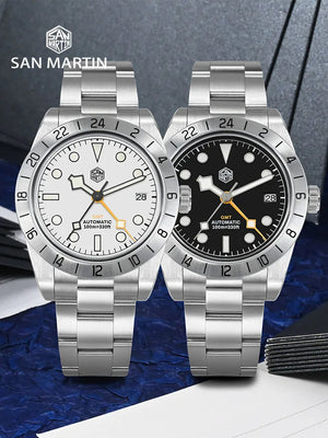 San Martin Auto Sapphire Watch Series