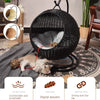 Rattan Cat Hanging Basket