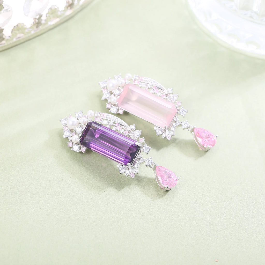 MOLLY'S Amethyst/Sterling Brooch (USA)