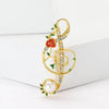 Musician Butterfly Brooch