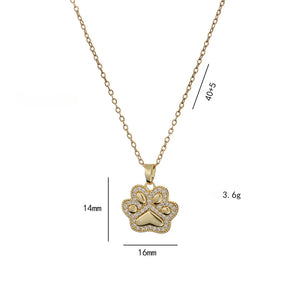 Sweet Cute Pets-Paw Necklace