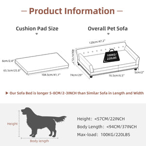 Pet Sofa Lounge Chair (USA)