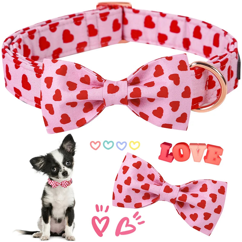 Pet Pink Valentine Collar