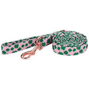 St Patrick Dog Collar with Bow