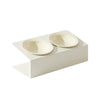 Pet Double Ceramic Bowls (with Stand)