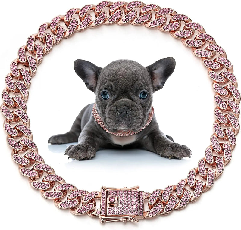 Dog/Cat Diamond Chain Collar