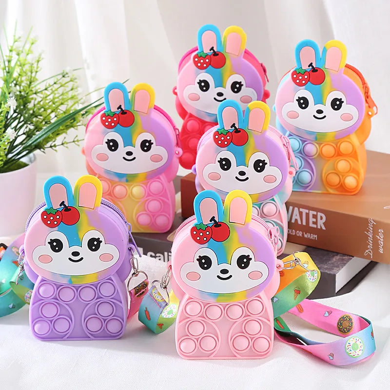 Kids Cute Rabbit Pop Bags