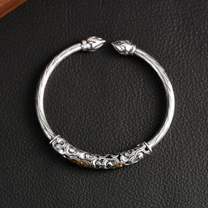 Oriental Sterling Silver Bracelet