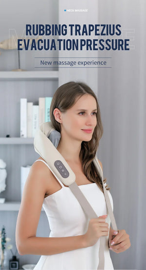 Neck & Shoulder Massager (Hands-Free-Wireless)