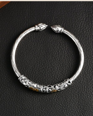 Oriental Sterling Silver Bracelet