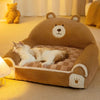 Cozy Plush Pet Sofa