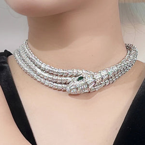 Snake Design Fashion Choker