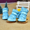 Warm Winter Pet Shoes for Winter (4 Pcs/Set)