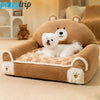 Cozy Plush Pet Sofa