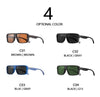 Mens Square Polarized Sunglasses