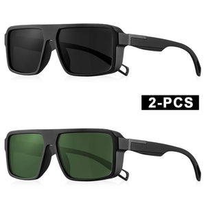 Mens Square Polarized Sunglasses