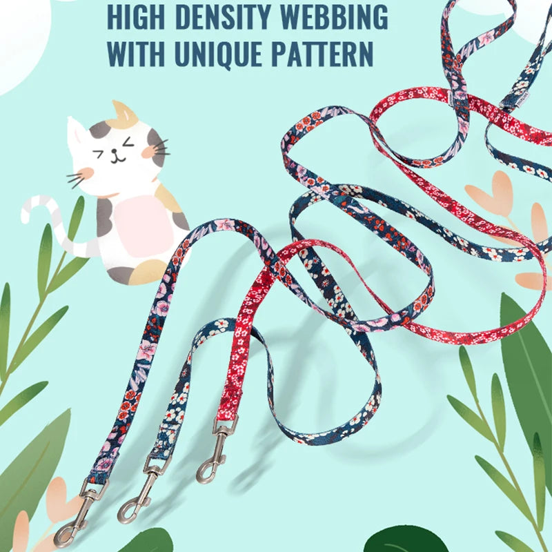 Truelove Floral Pet Leash