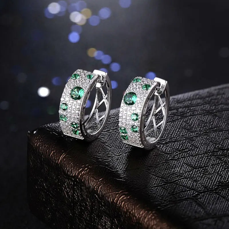 Green Sterling Set